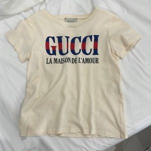 Gucci T-shirt cream color